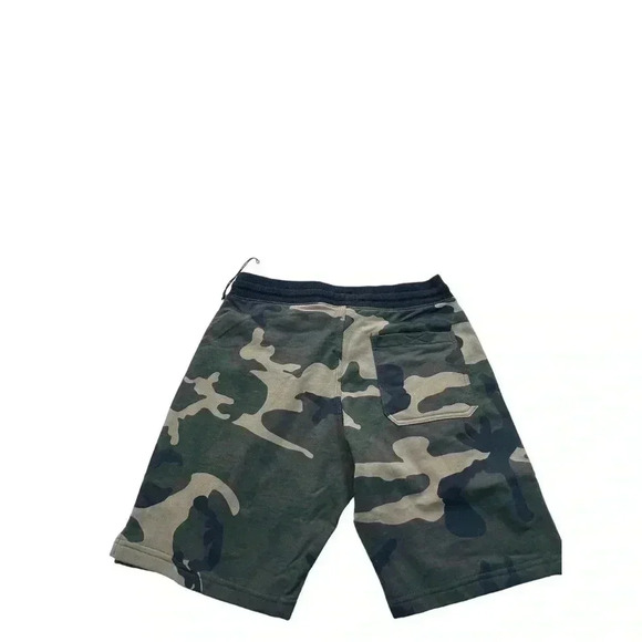 MEN’S BILLABONG CAMO SHORTS•SIZE S•GREEN/TAN/BLACK•MADE WITH 100% RECYCLED PAPER - Picture 4 of 8